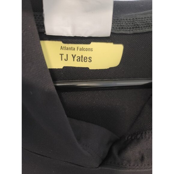 NIKE ATLANTA FALCONS TEAM PLAYER ISSUED HOODIE BLACK Men’s L TJ Yates - Picture 5 of 9